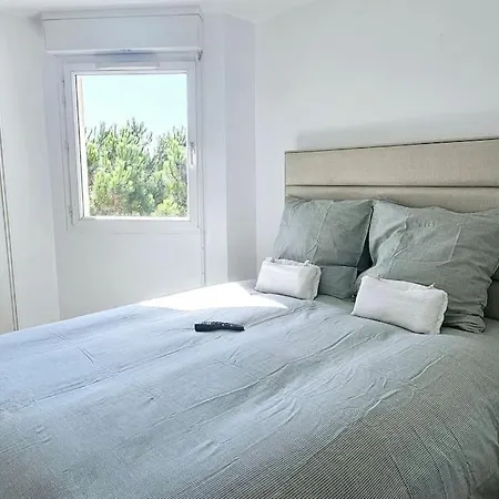L'elegant 3p, 2ch, 2sdb, Clim, Wifi Gratuit, Parking Prive Lägenhet *